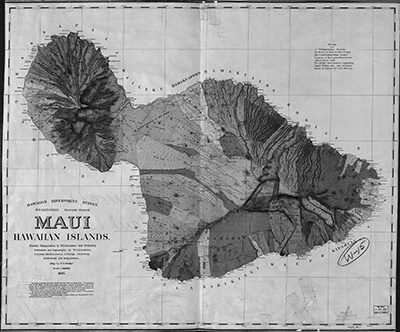 Maui, Hawaiian islands, Library of Congress Geography and Map Division Washington, D.C.